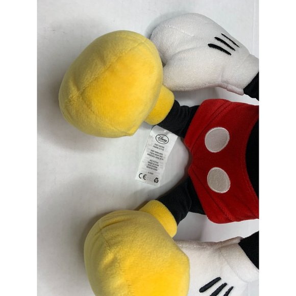 Disney Mickey Mouse Plush Stuffed Animal Doll Toy Red Outfit 16 in Tall - Picture 2 of 5